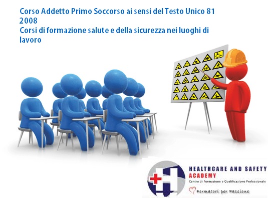 Corso Addetto Primo soccorso ai sensi del Testo Unico 81